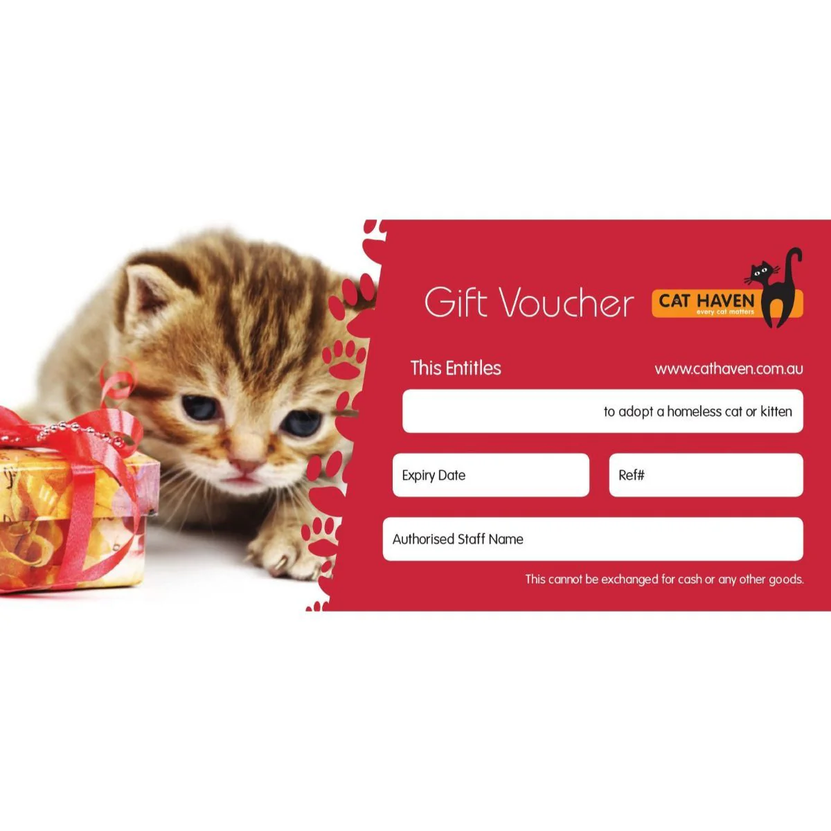 Adoption Package Gift Voucher