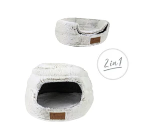 Bed Igloo Cattitude Multigloo Supersoft Grey