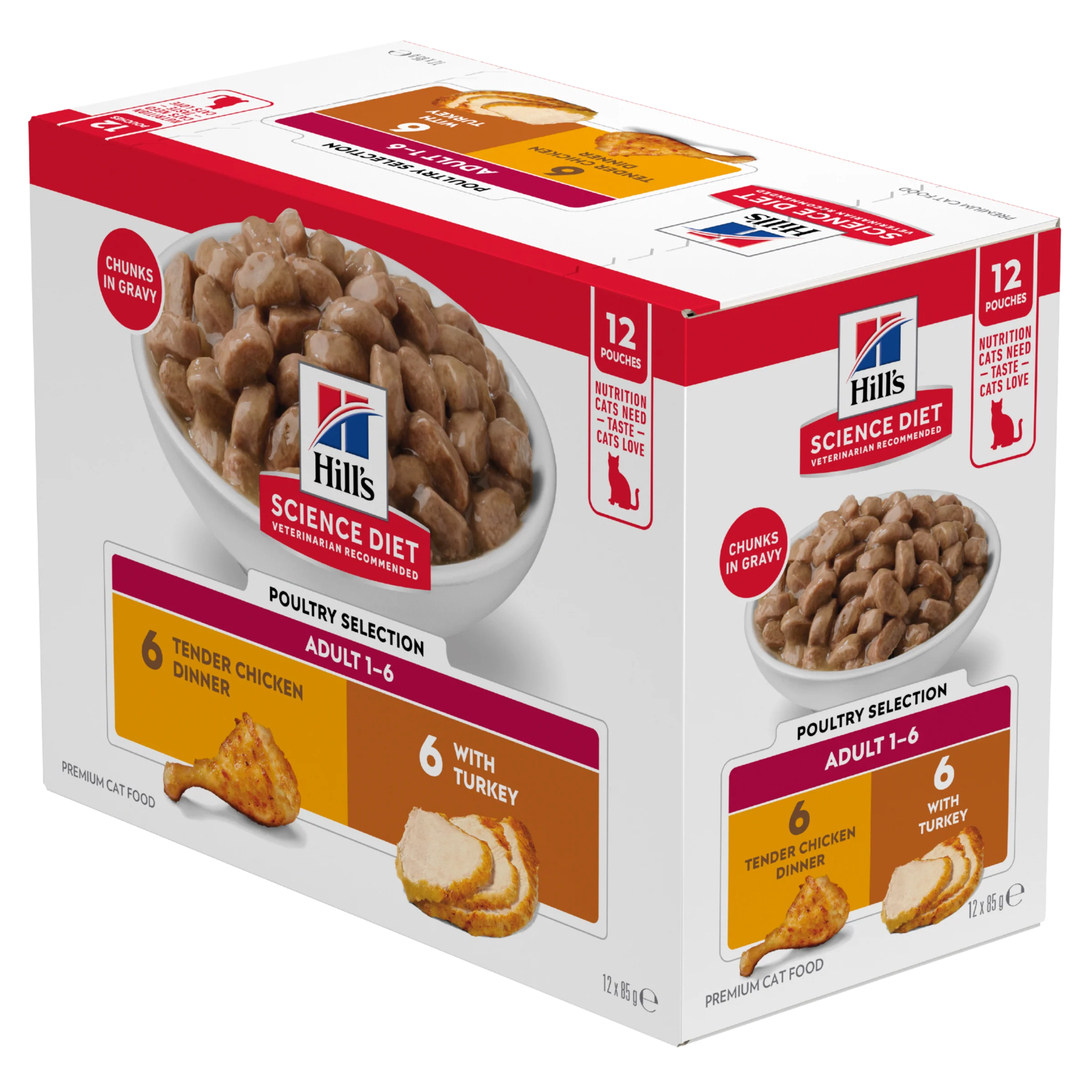 Box Hills Adult Variety Pack ( Chicken & Turkey )