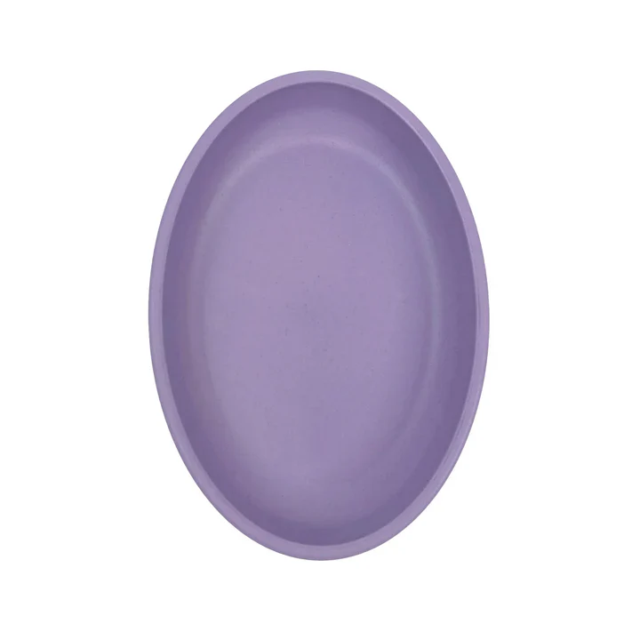 Cattitude Cat Saucer Wheat Straw Lilac - Image 2