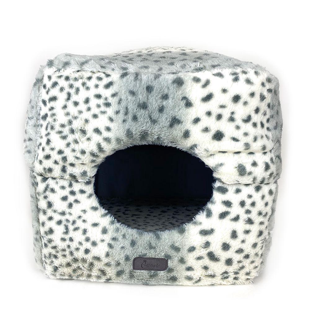 Cattitude Cat Bed Multicube Snow Leopard Large - Image 2