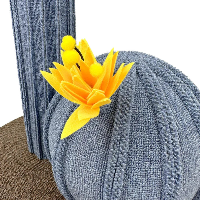 Cattitude Scratch Post Blue Torch Cactus - Image 4