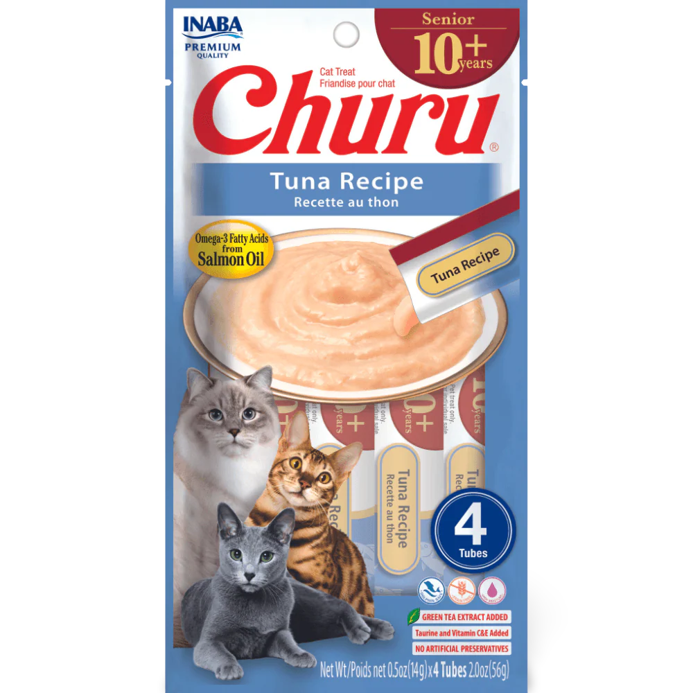 INABA Churu Puree Senior 10+ Tuna