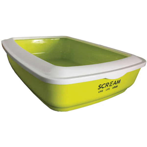 Litter Tray Scream Rectangle - Loud Blue - Image 3