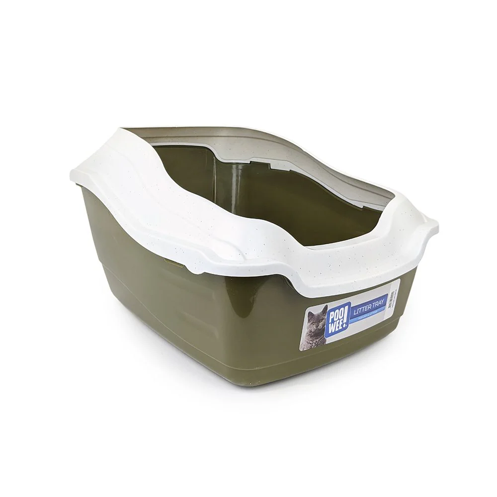 PooWee Litter Tray With High Sides And Rim - Image 2