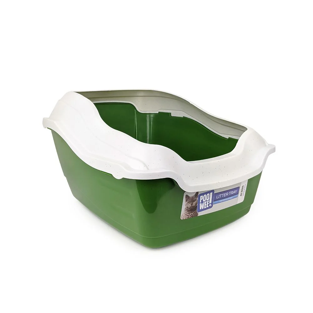 PooWee Litter Tray With High Sides And Rim - Image 3