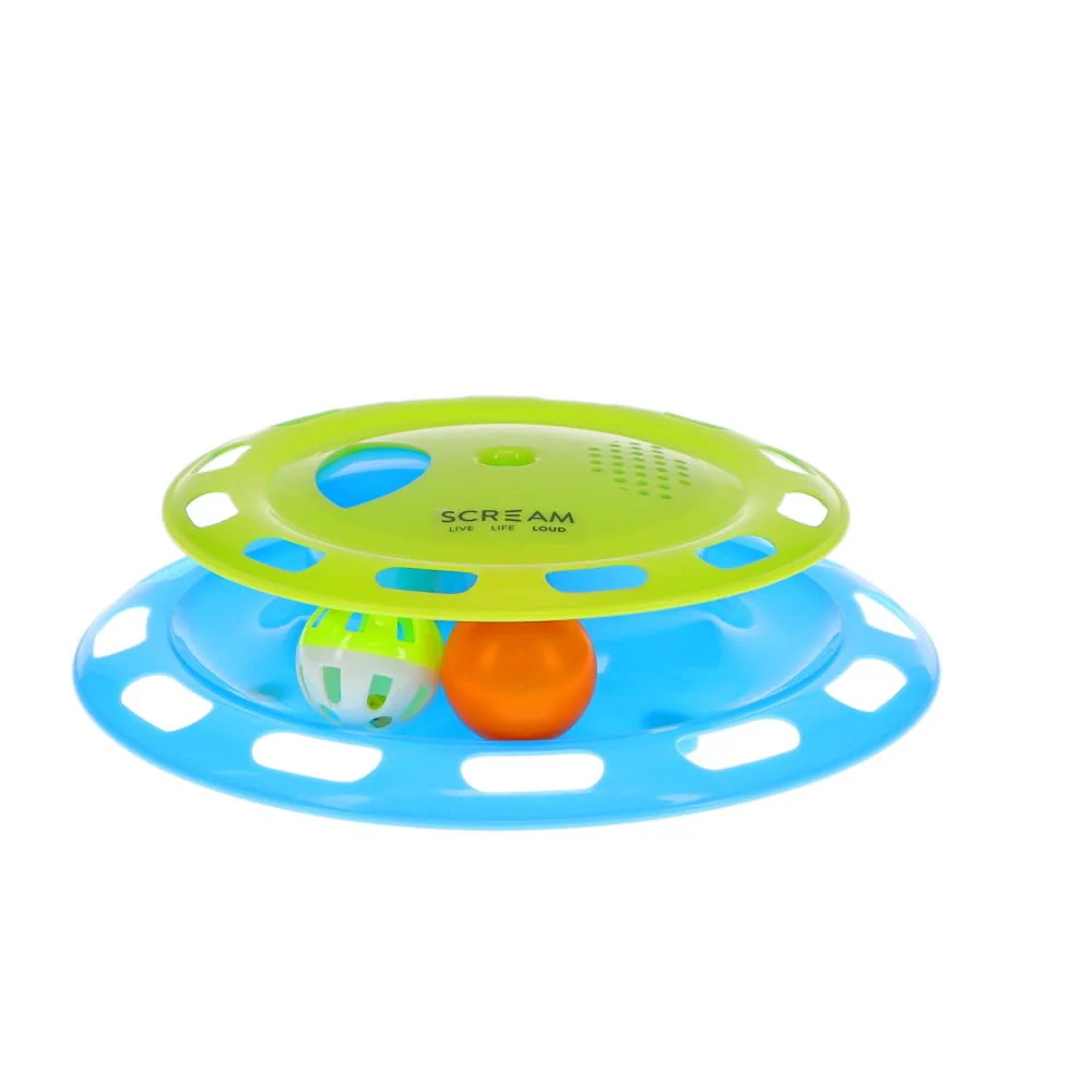 Scream Single Layer Orb Toy Loud Pink & Orange - Image 3