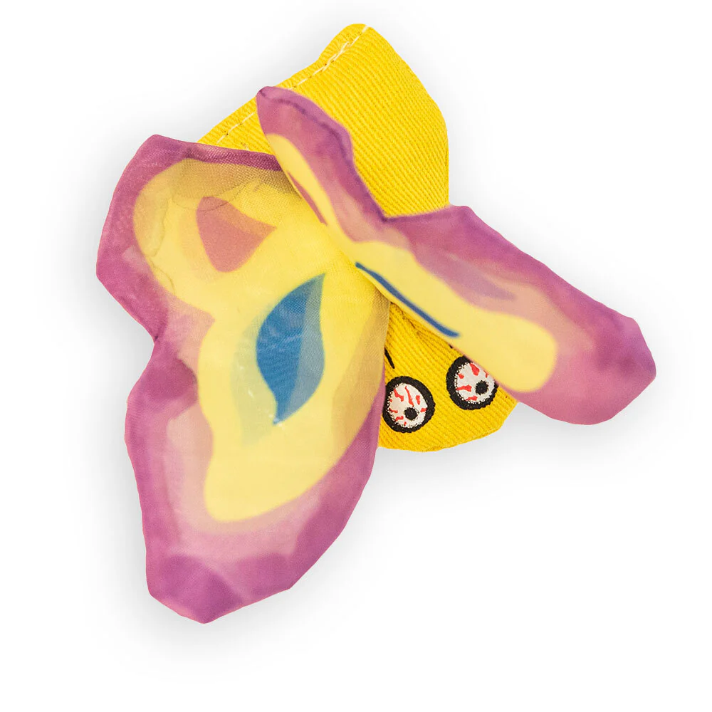 Yeowww! Butterfly with Catnip - Purple - Image 4