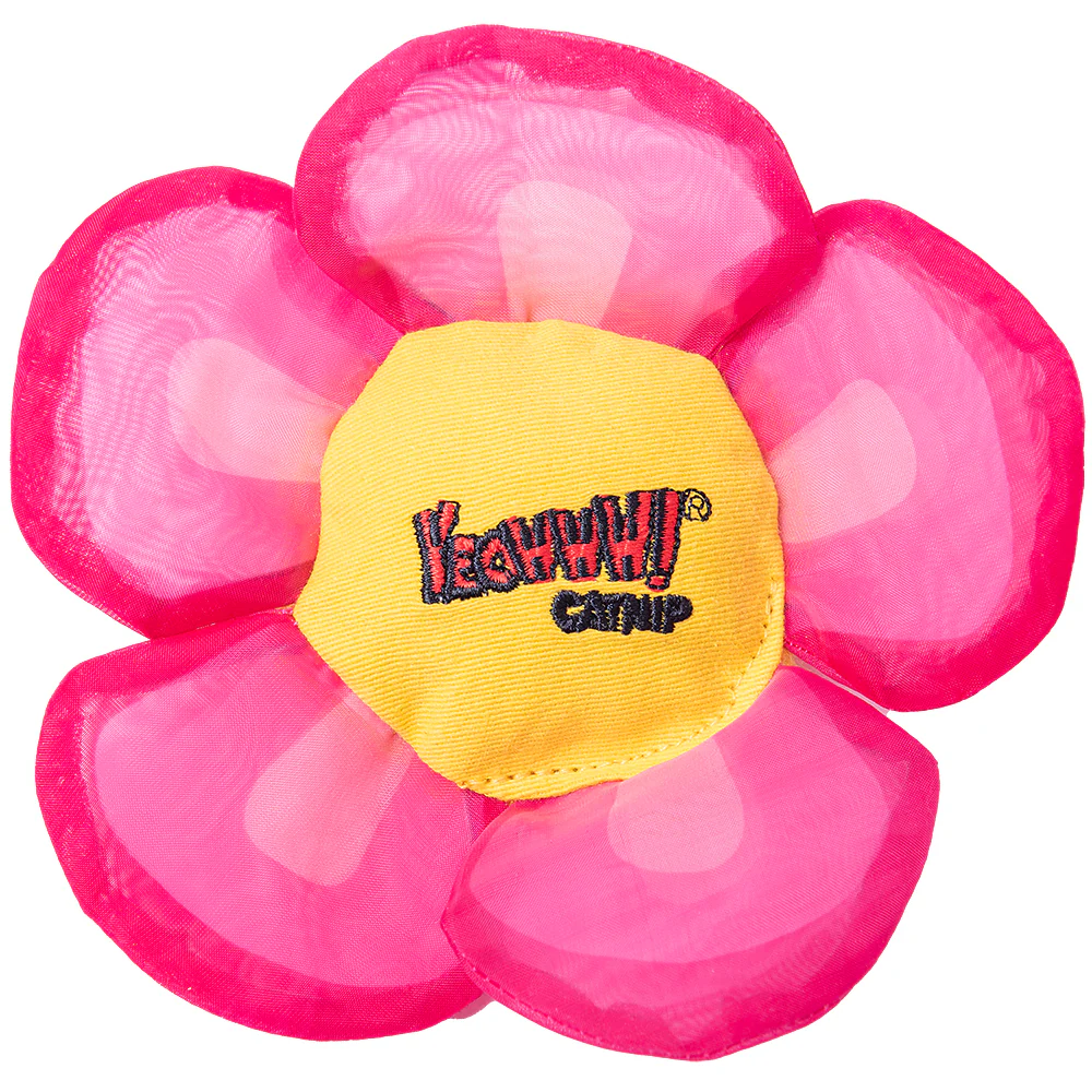 Yeowww! Daisy Flower Catnip - Pink - Image 3